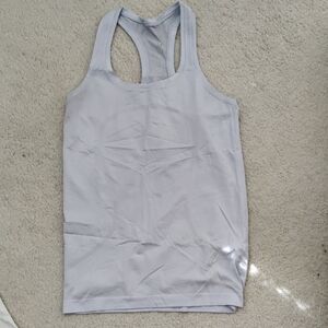 Lululemon Athletica Light Gray Tank Top